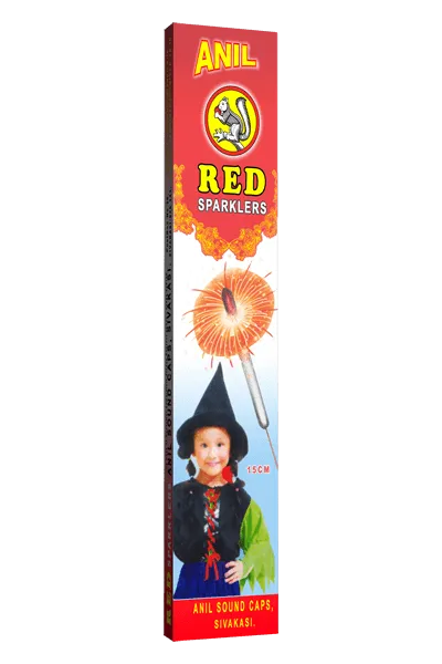15 cm Deluxe Red Sparklers